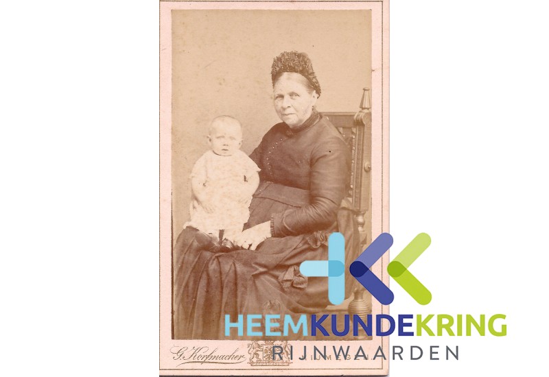 Wed. Th Heyendaal Geboren Helena Peters 1820-1889 Coll. Peters